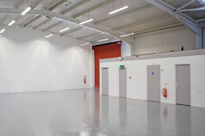 Warehouse interior freshly painted throughout, Central West NSW